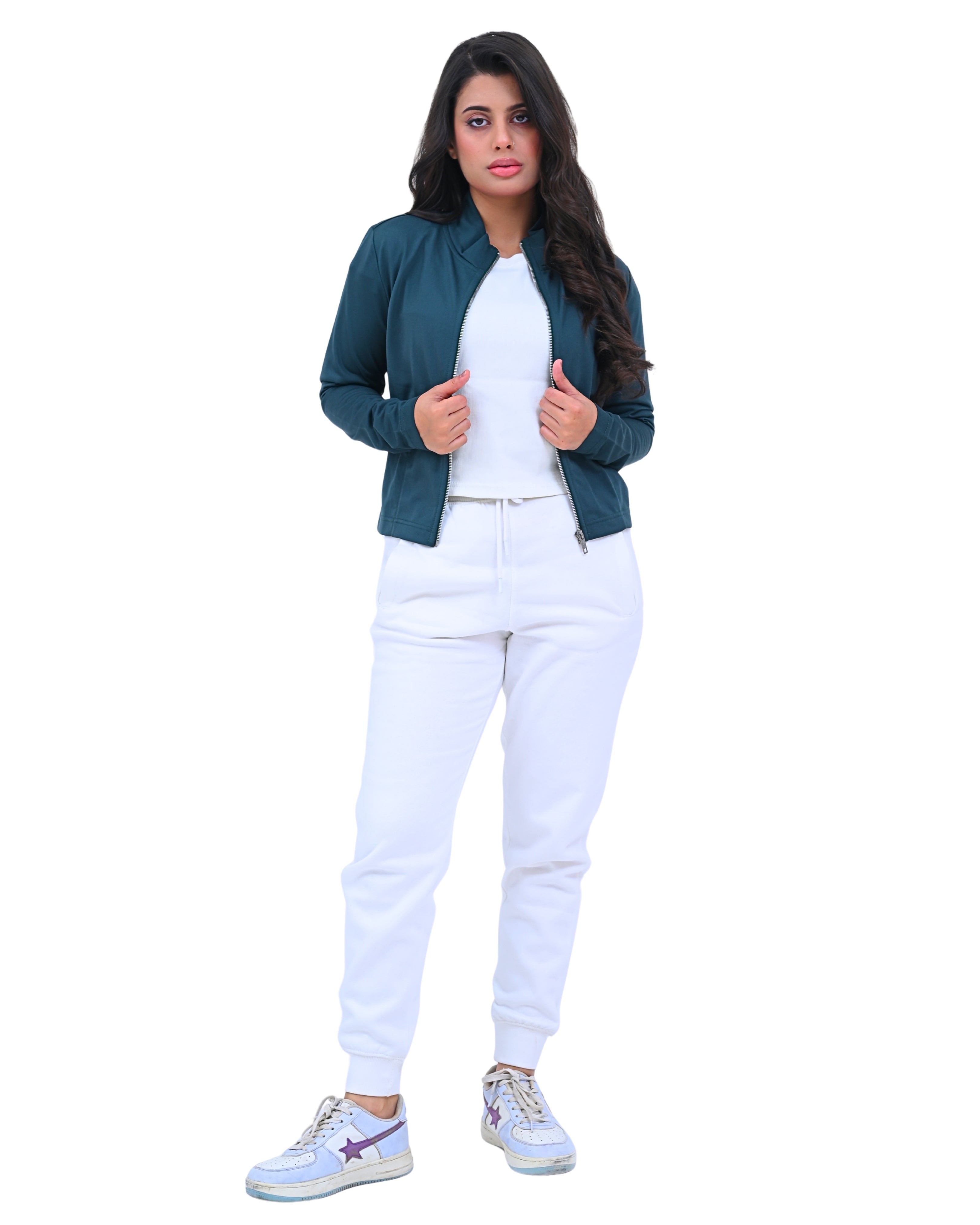 Classic White Track Pants Article # T325W