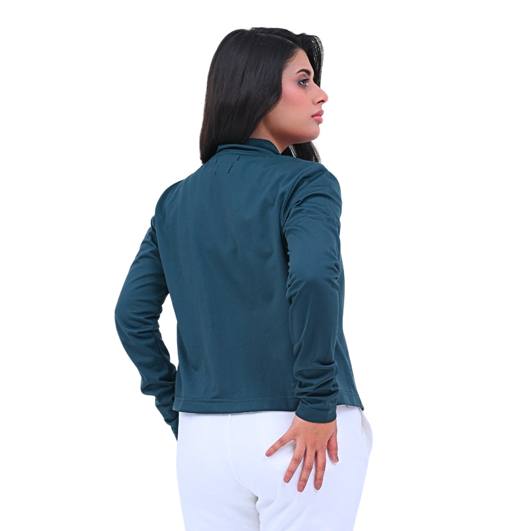Ladies Zip-Front Fitted Jacket Article # FZS425G